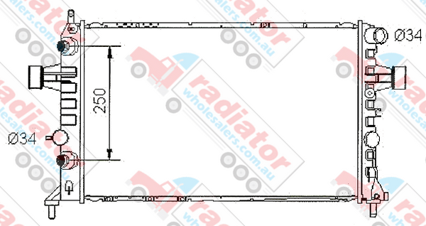 RW027112A Radiator
